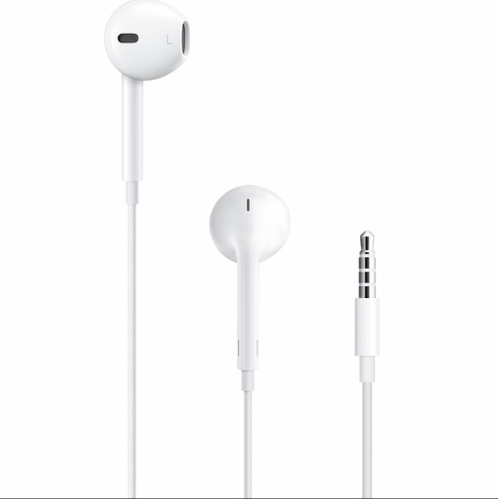 Apple Headphones with plug in cord
